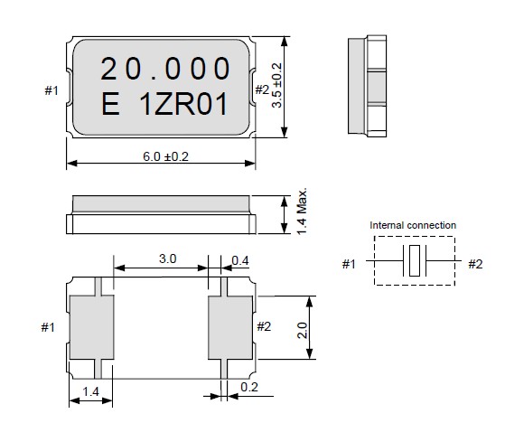 FA365貼片晶振,石英晶體諧振器進(jìn)口